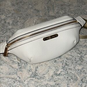NWT Michael Kors White Belt Bag